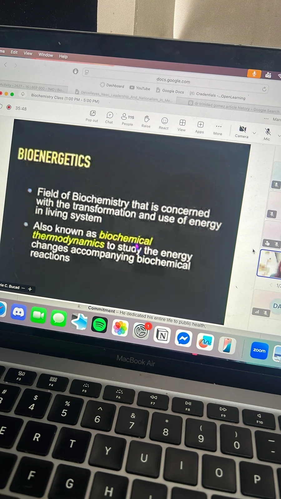 September 10–11 — Online lessons in bioenergetics and biological oxidation.
