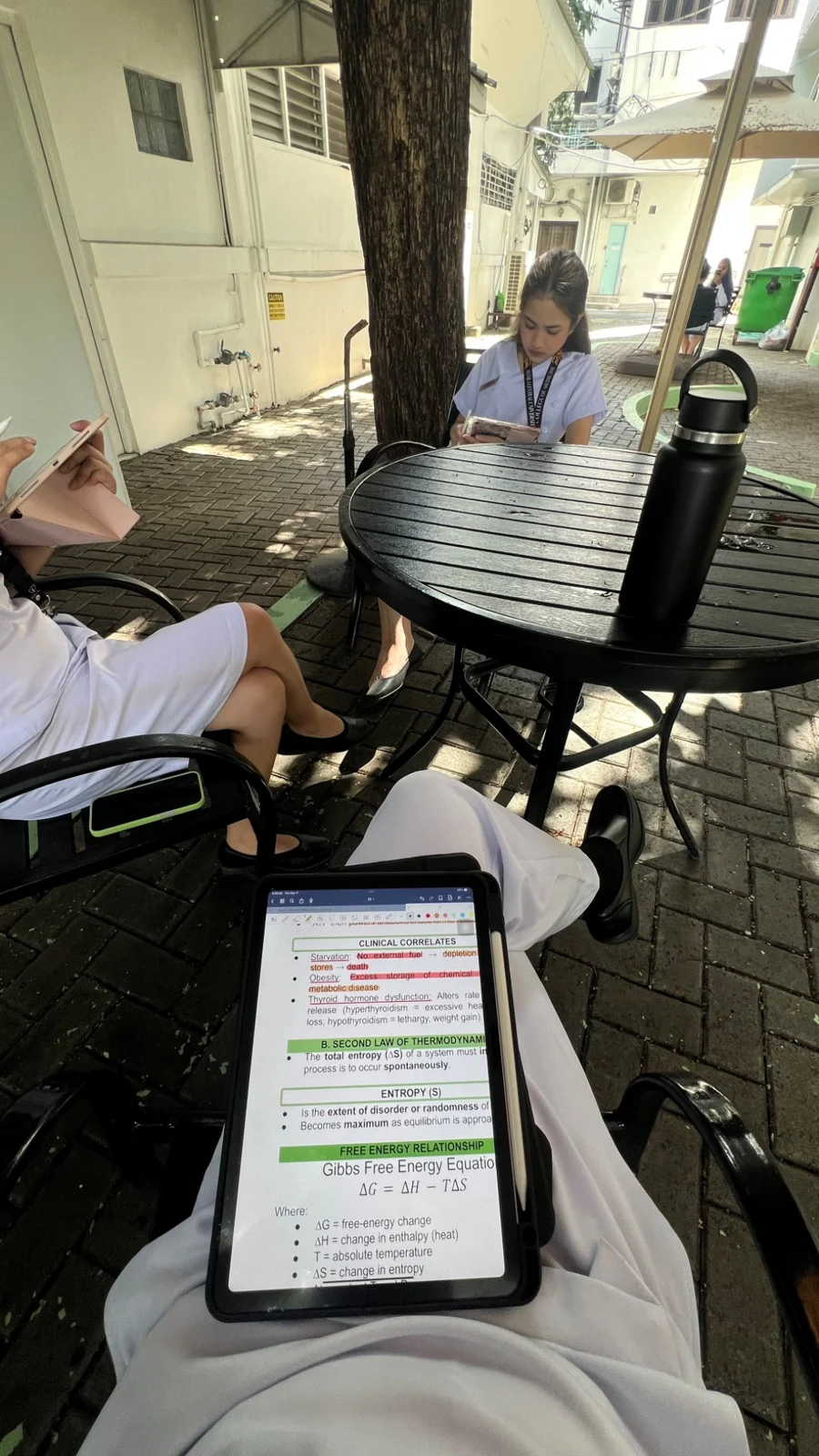 September 17 — Reviewing before the Biochemistry quiz.